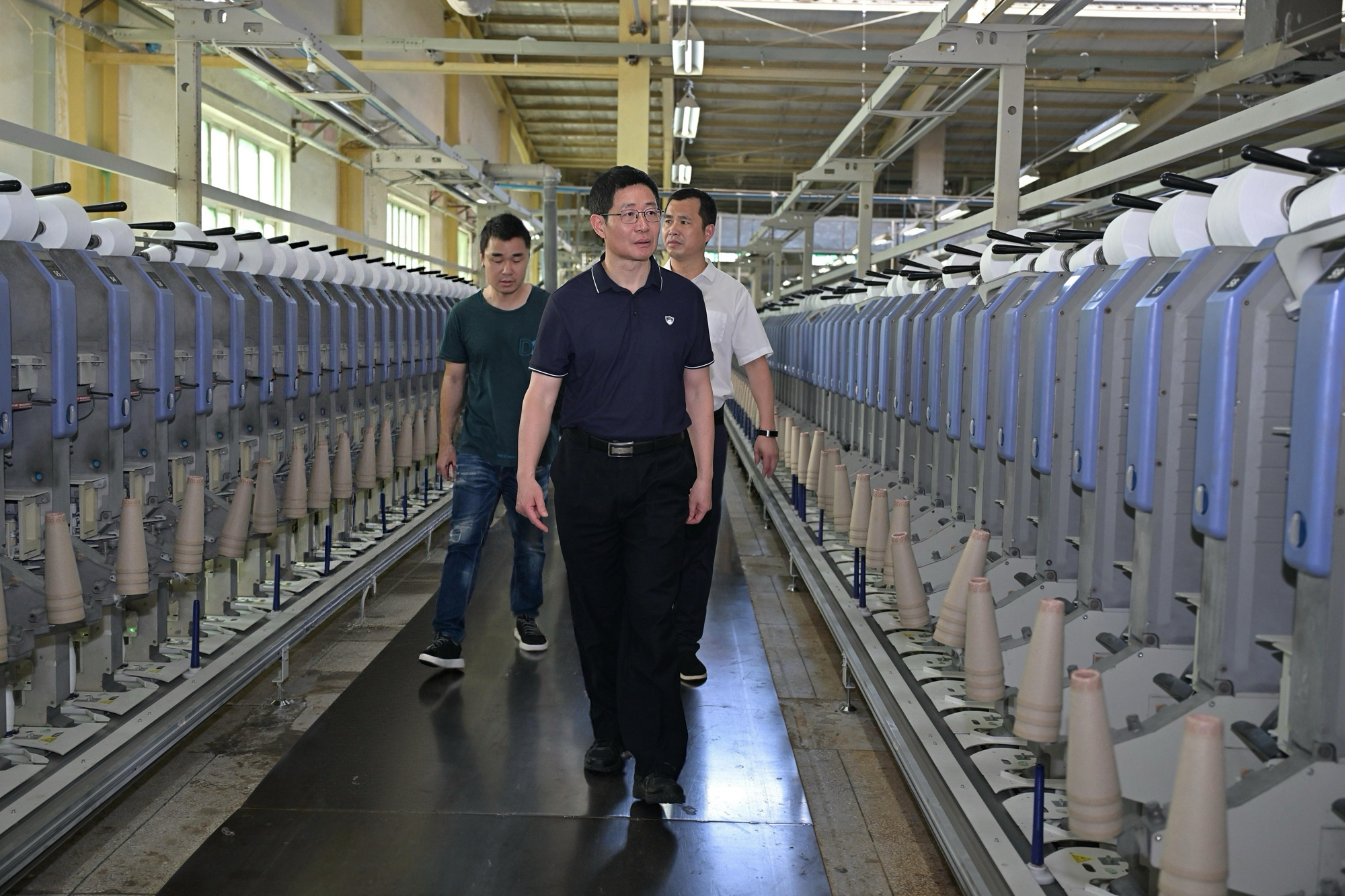 兰文赴镇街调研并指导推动学习教育工作