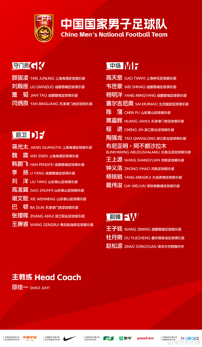 中国足球史上罕见！在读高中生赵松源，“跳级”入选国足