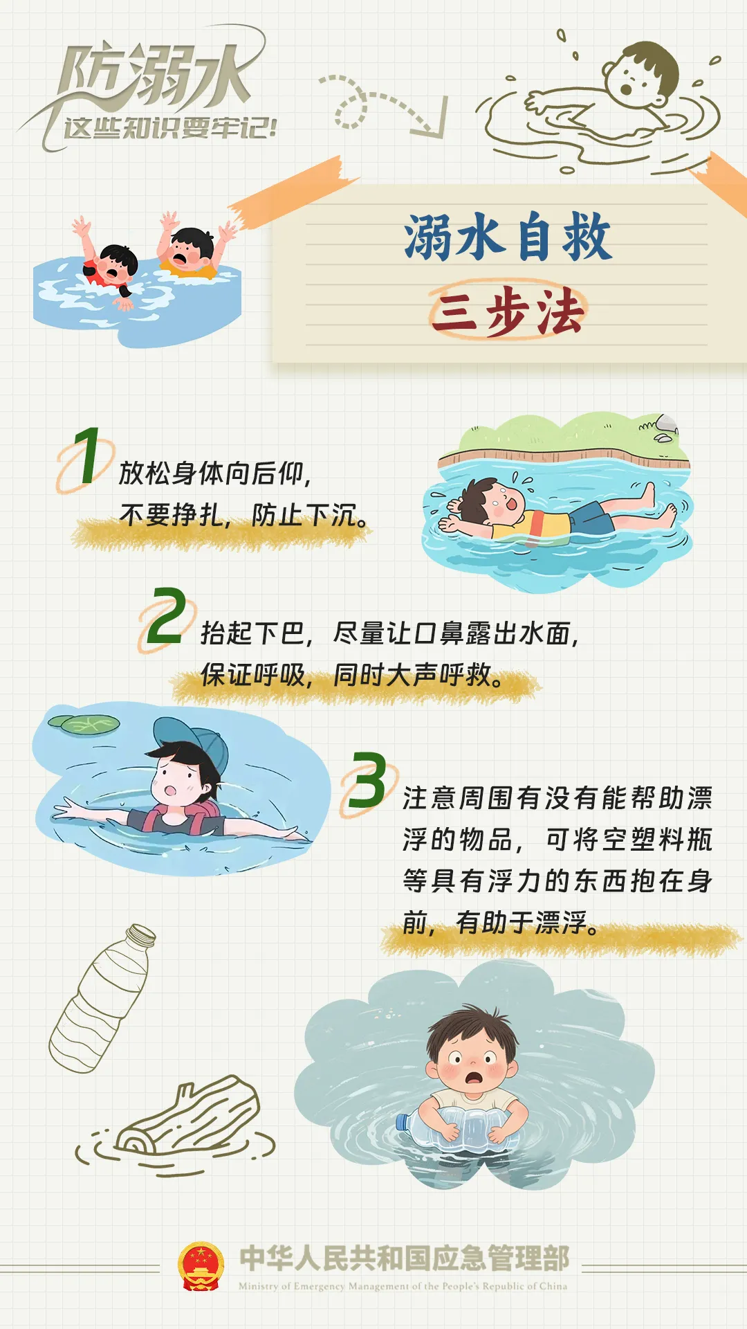 高发季来临！5E对战
家长绷紧防溺水安全防线