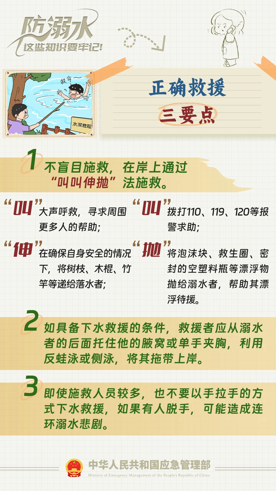 高发季来临！5E对战
家长绷紧防溺水安全防线